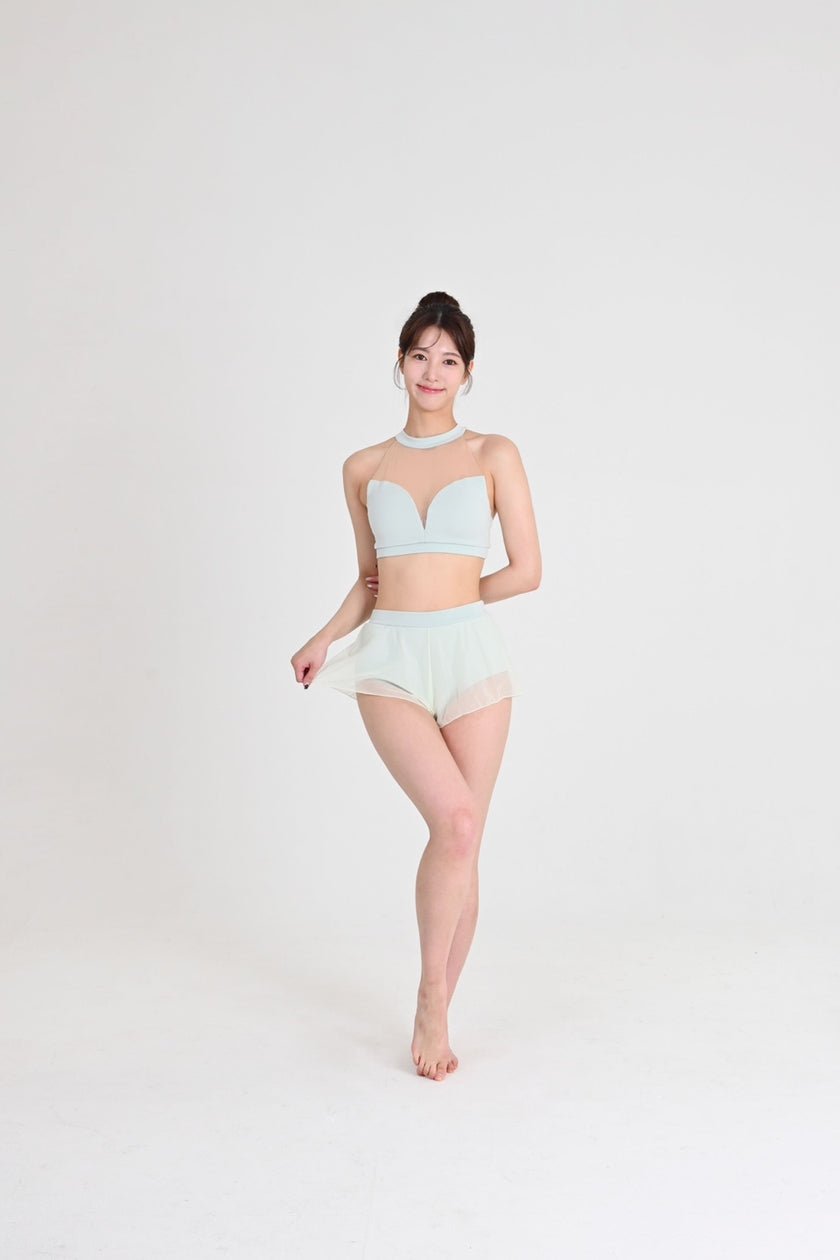 FORALL|Tulip Halter Top-pastel