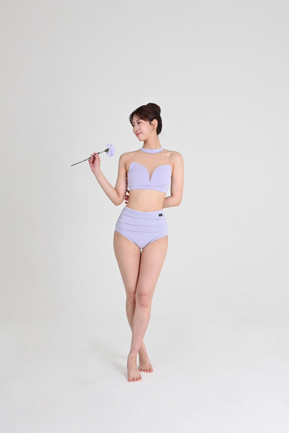 FORALL|Tulip Halter Top-pastel