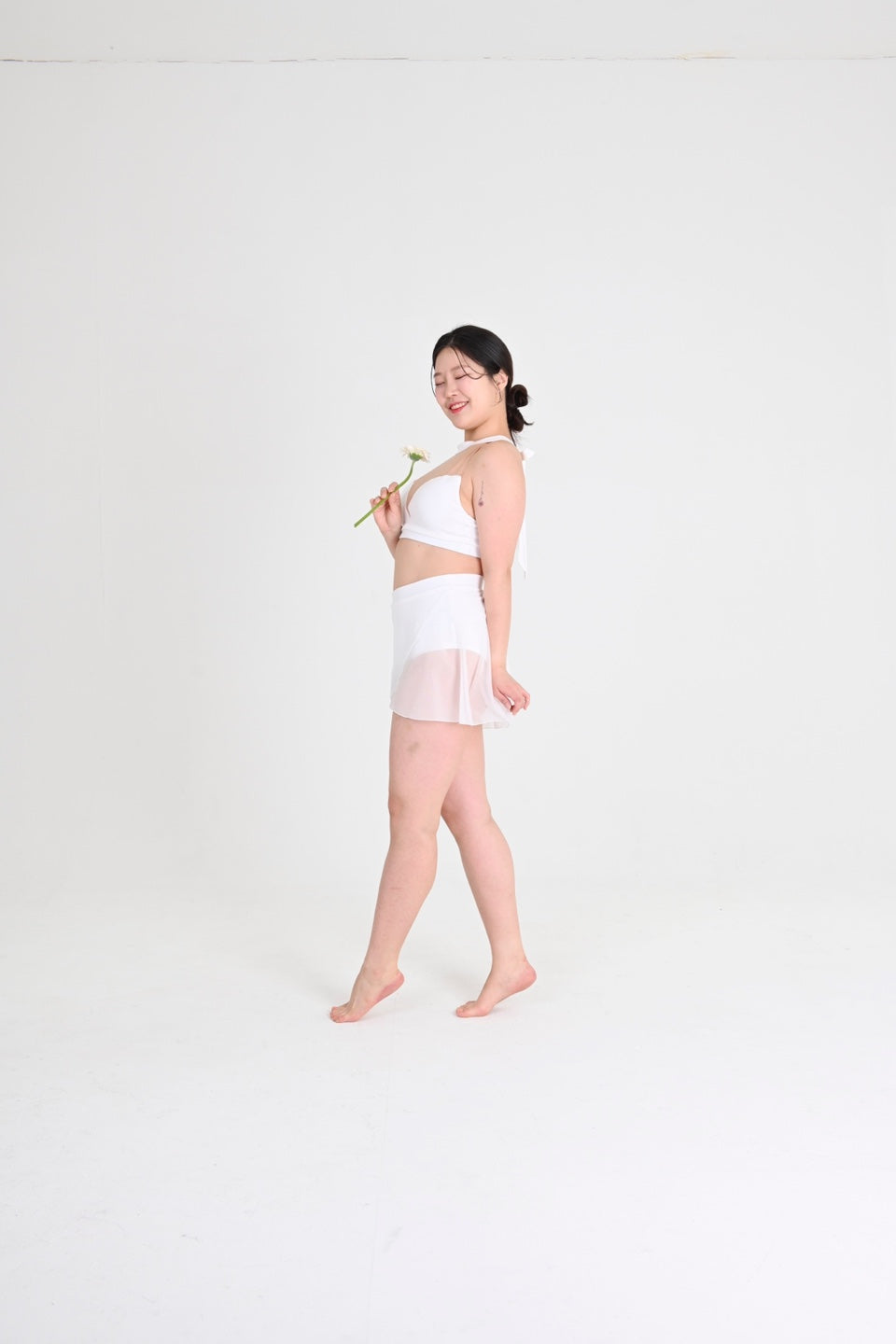FORALL|Tulip Halter Top-pastel