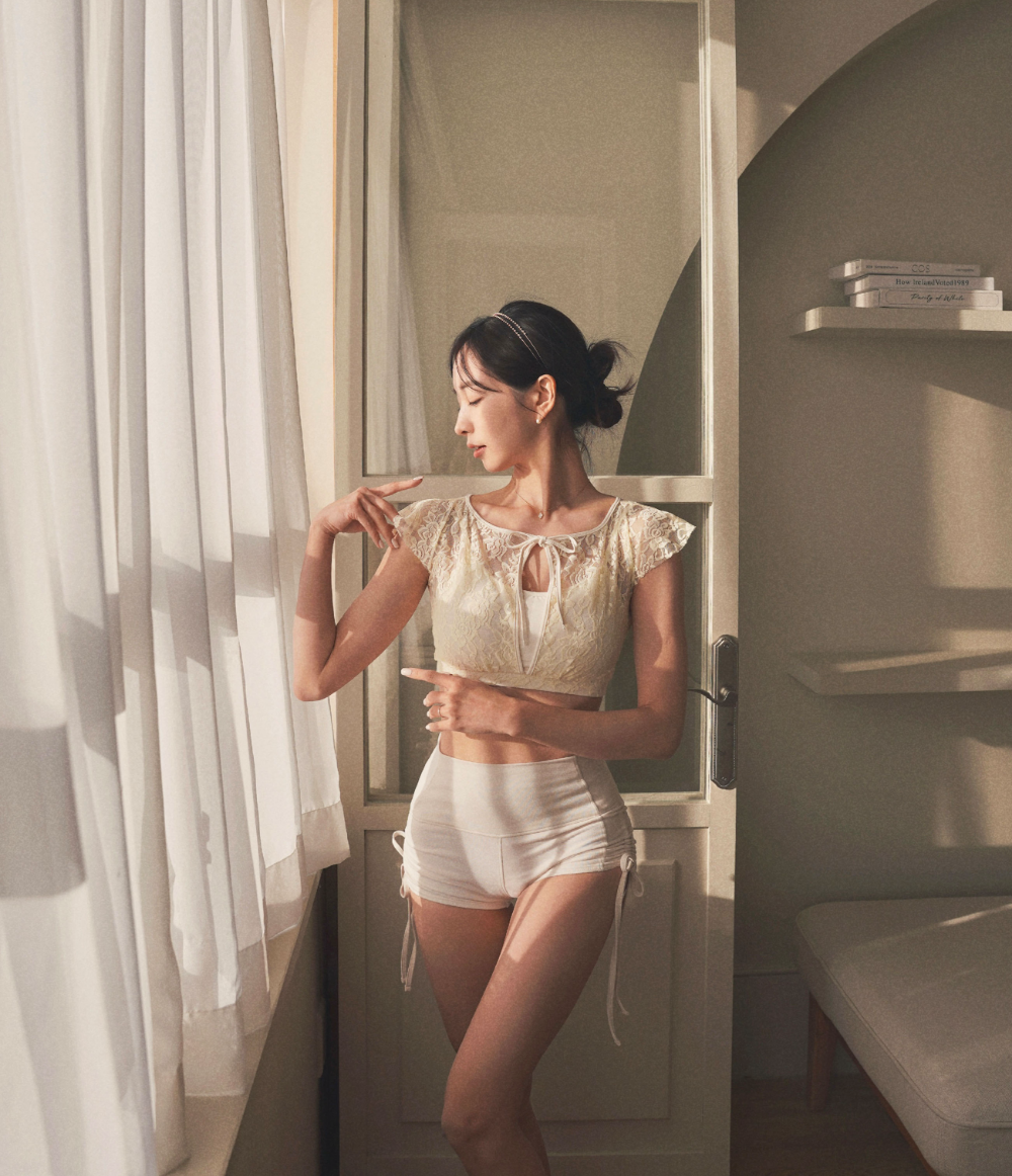Lenique|Black swan set