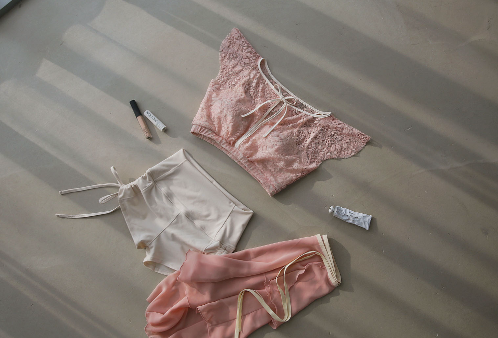 Lenique|Black swan set