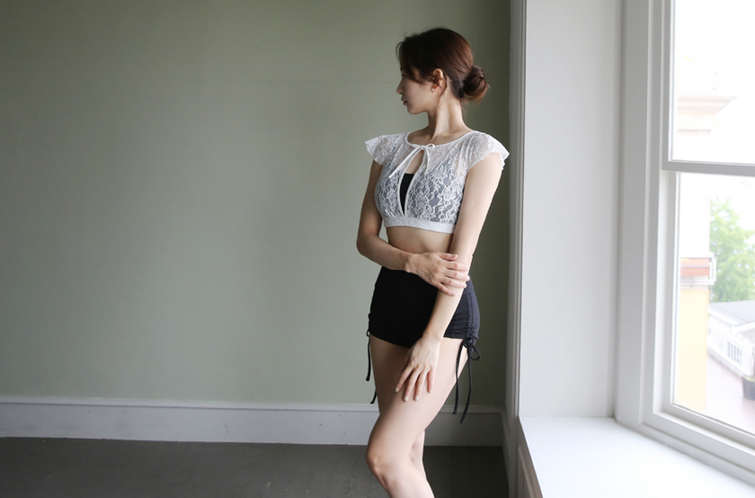 Lenique|Black swan set