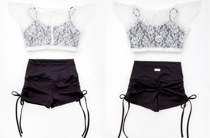 Lenique|Black swan set