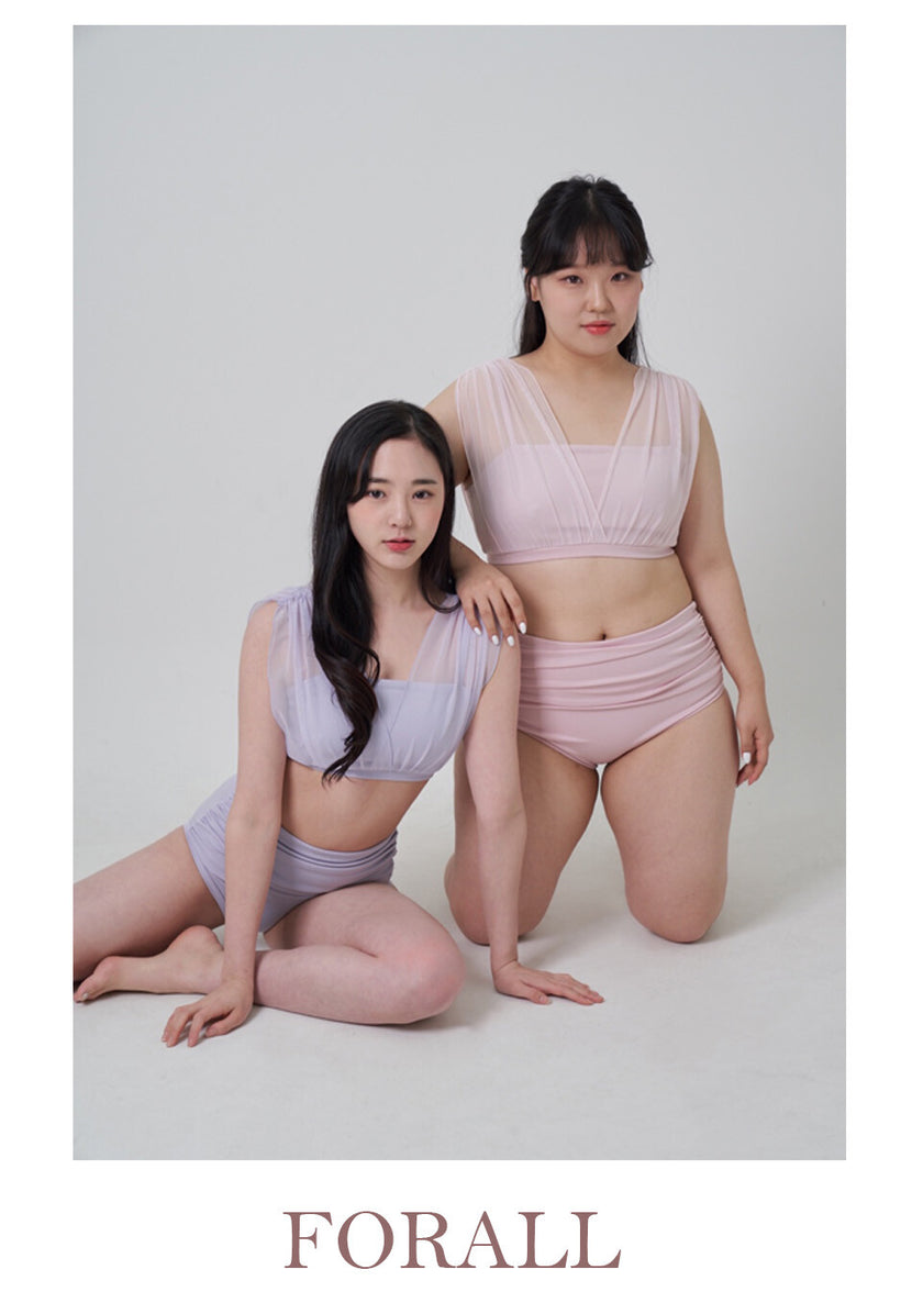 FORALL|Shirring High Pants-pastel