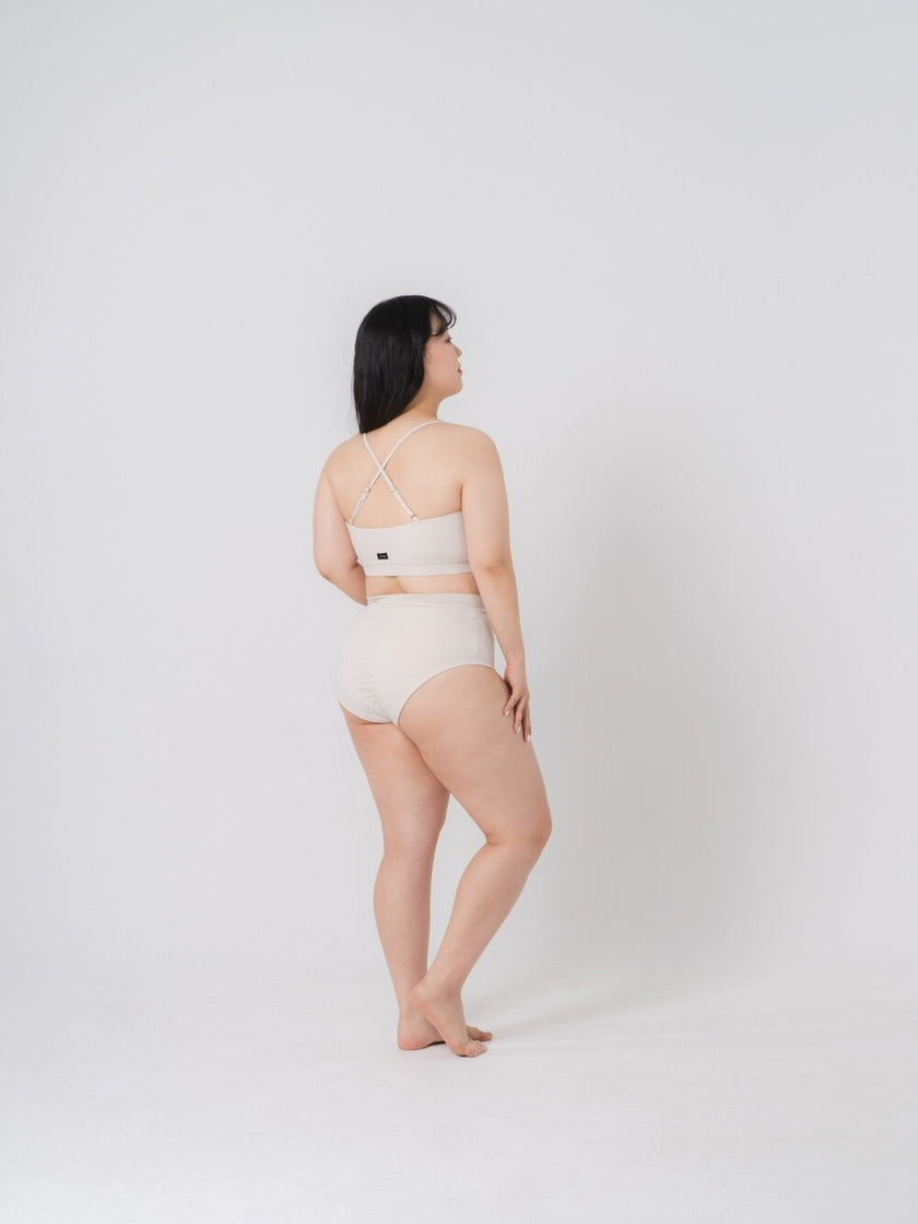 FORALL|V-cut High Pants-pastel