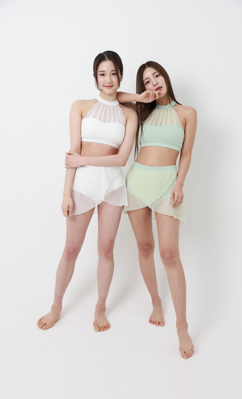 FORALL|Ballet-fit Skirt Pants