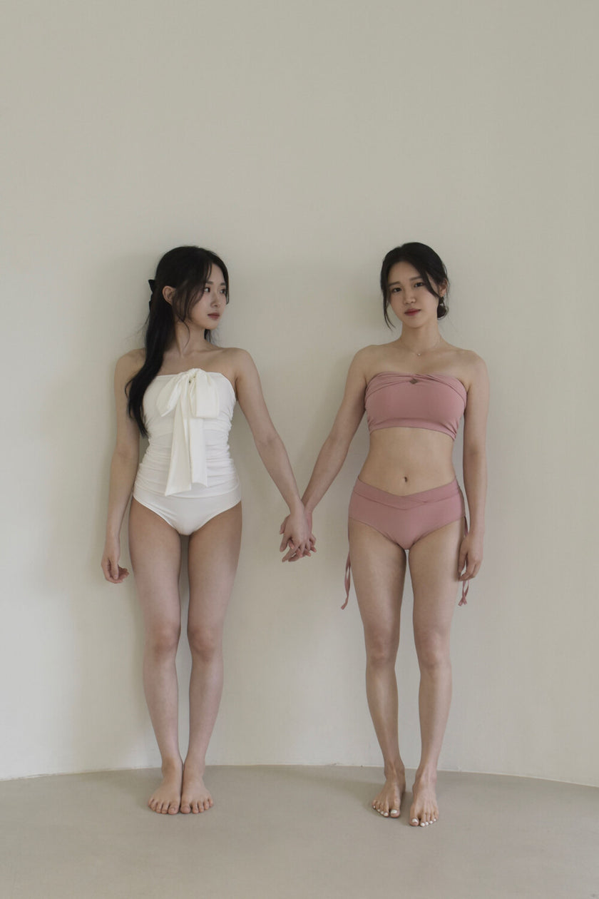 FORALL|Rib Waist High Pants