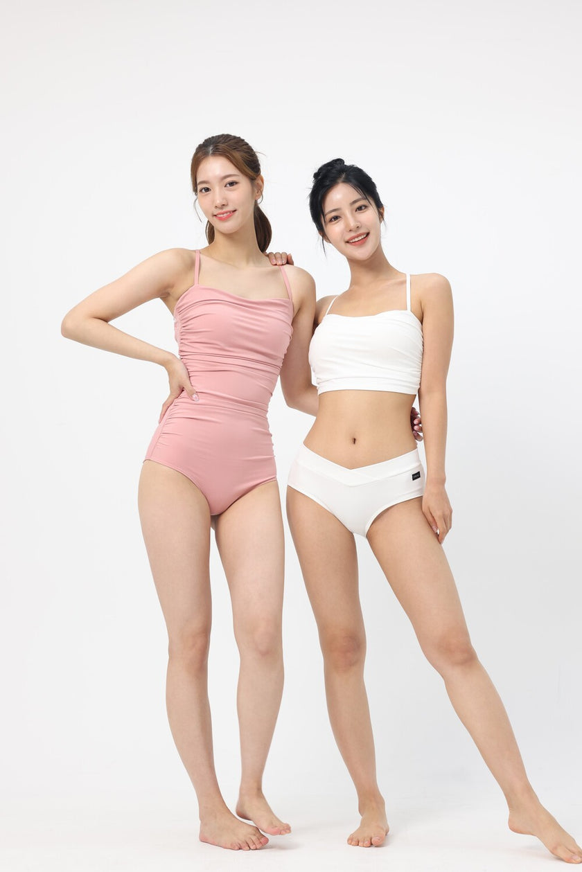 FORALL|Rib Waist High Pants