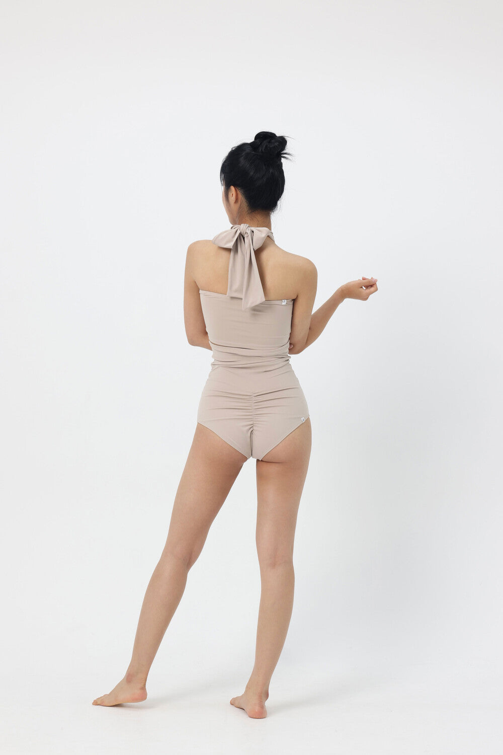 FORALL|Rib Waist High Pants