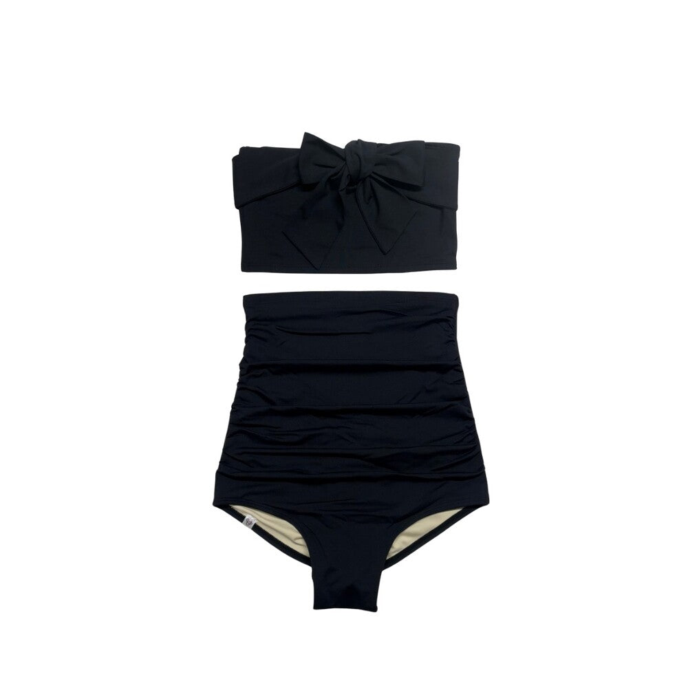 FORALL|Rib Waist High Pants