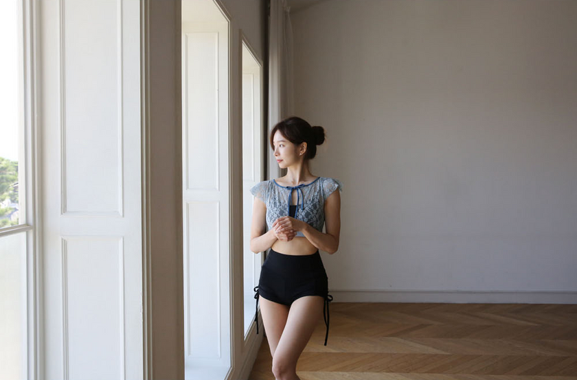 Lenique|Black swan set