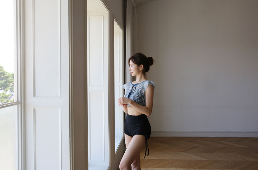 Lenique|Black swan set