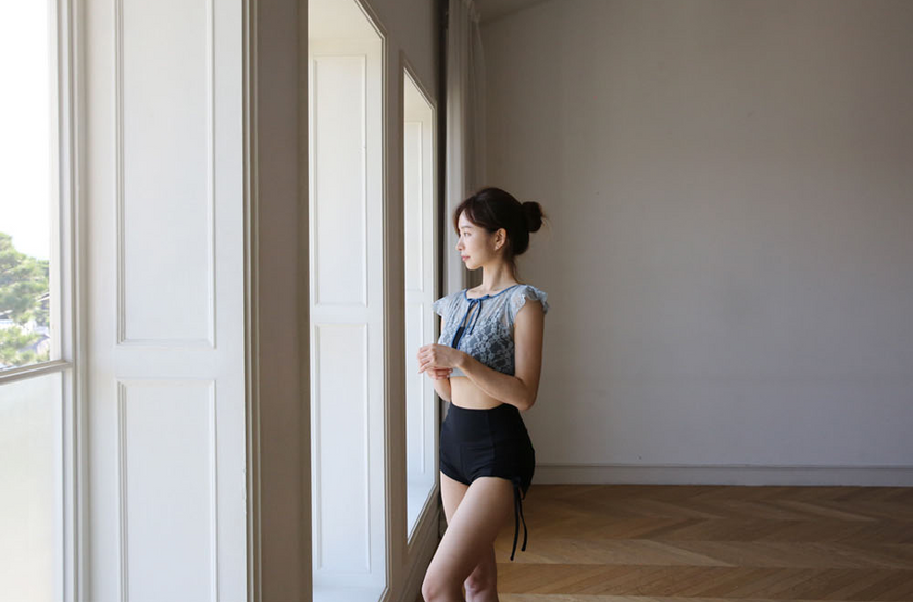 Lenique|Black swan set