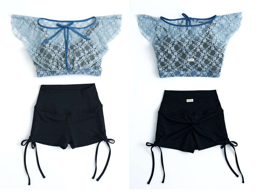 Lenique|Black swan set