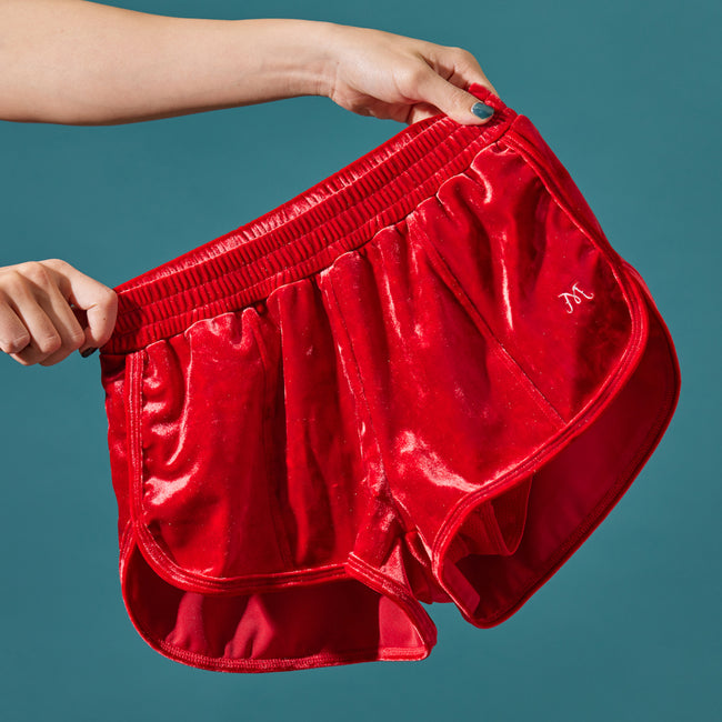 MENUET|Velvet Training Shorts (ベルベットトレーニングパンツ)