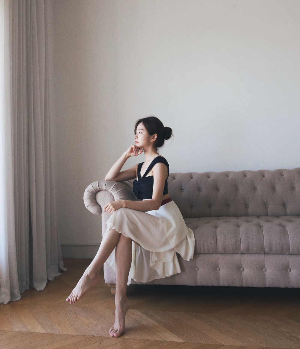 Lenique|Two shoulder ribbon set