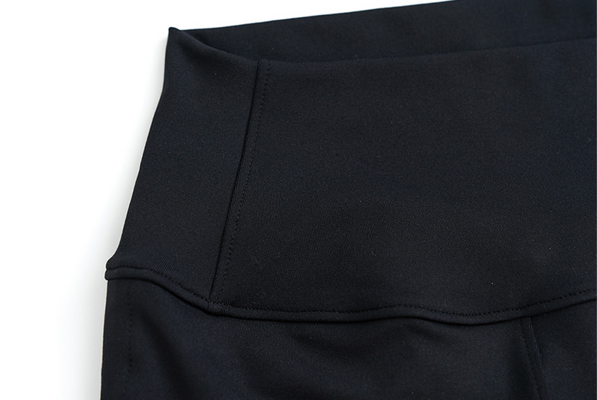 Lenique|Two shoulder ribbon high waist set