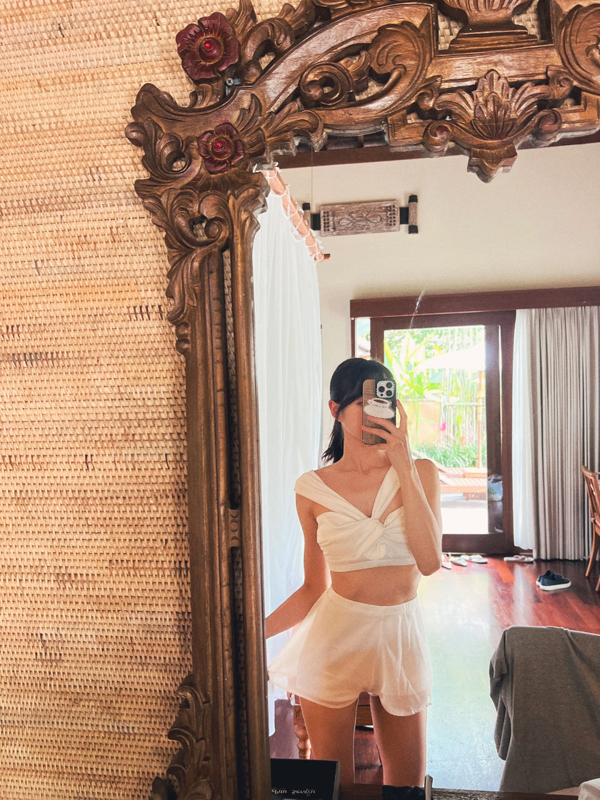 Lenique|Two shoulder ribbon set