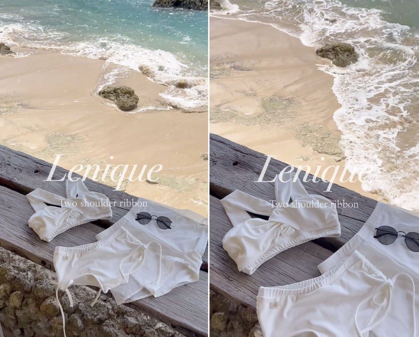 Lenique|Two shoulder ribbon set