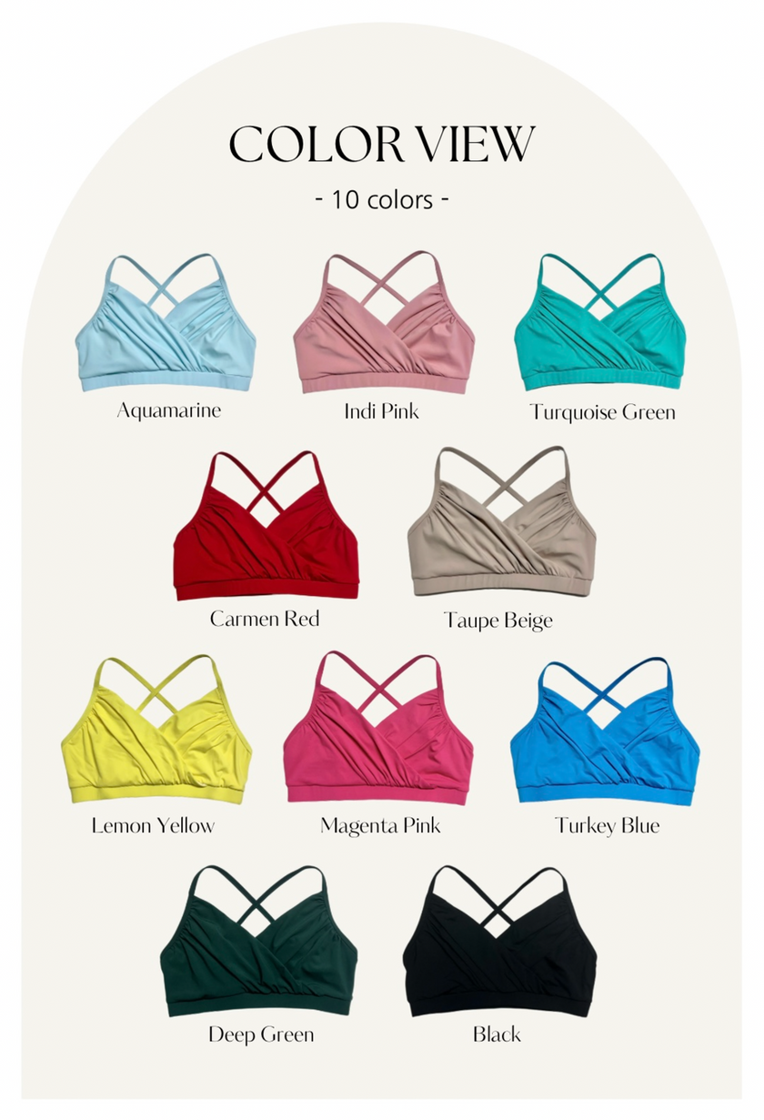 FORALL｜Shirring Wrap Top （シャーリング ラップ トップ）