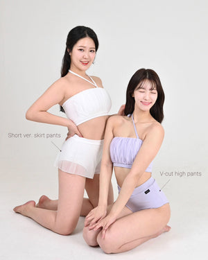 FORALL｜Shirring Tube Top-pastel（シャーリングチューブトップ）