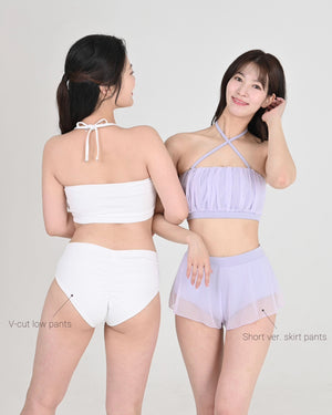 FORALL｜Shirring Tube Top-pastel（シャーリングチューブトップ）