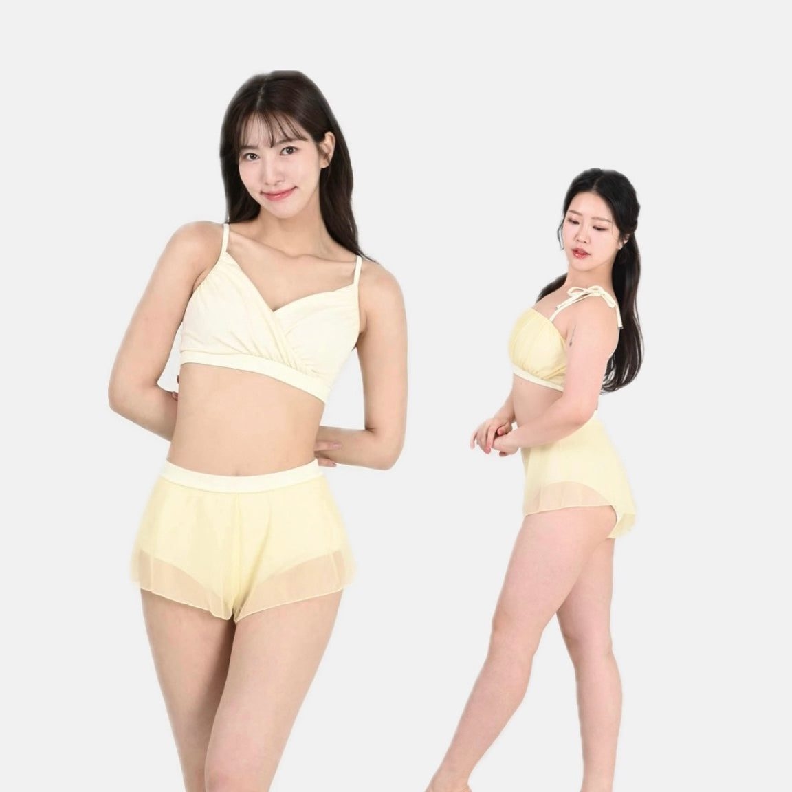 FORALL｜Shirring Tube Top-pastel