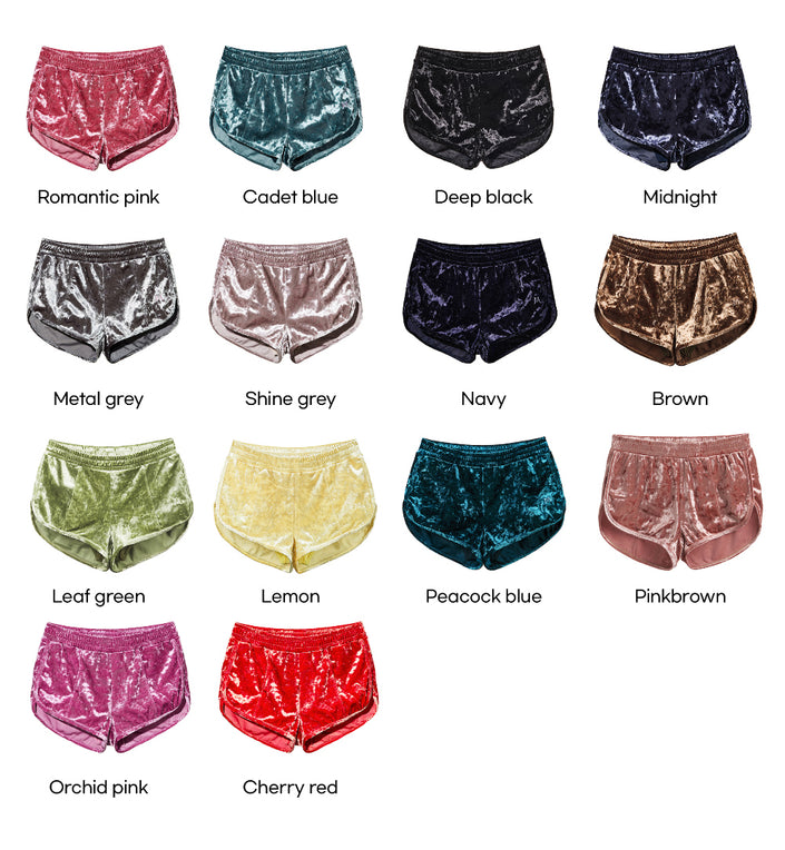MENUET｜Velvet Training Shorts