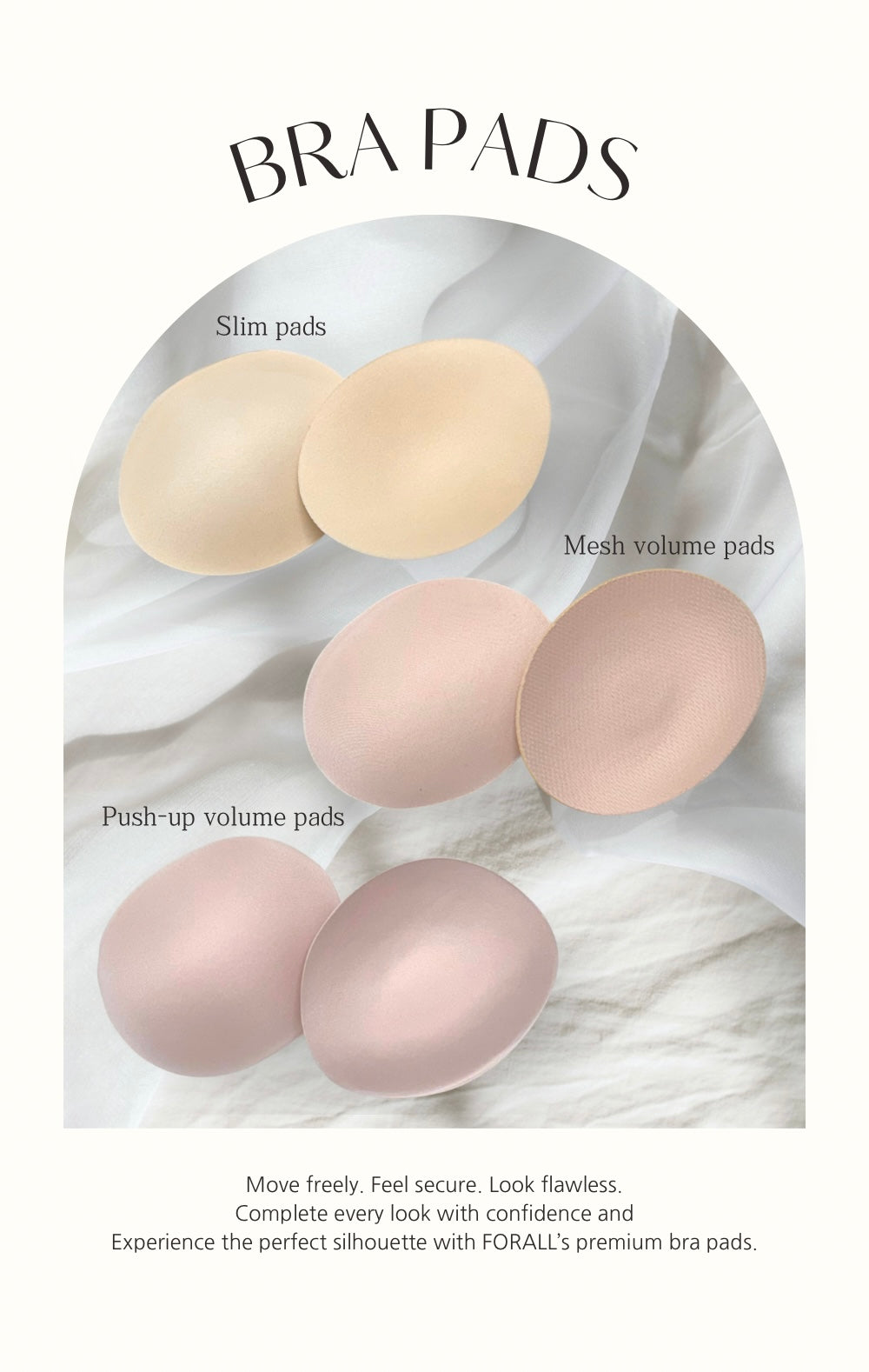 FORALL｜Bra Pads（ブラパッド）