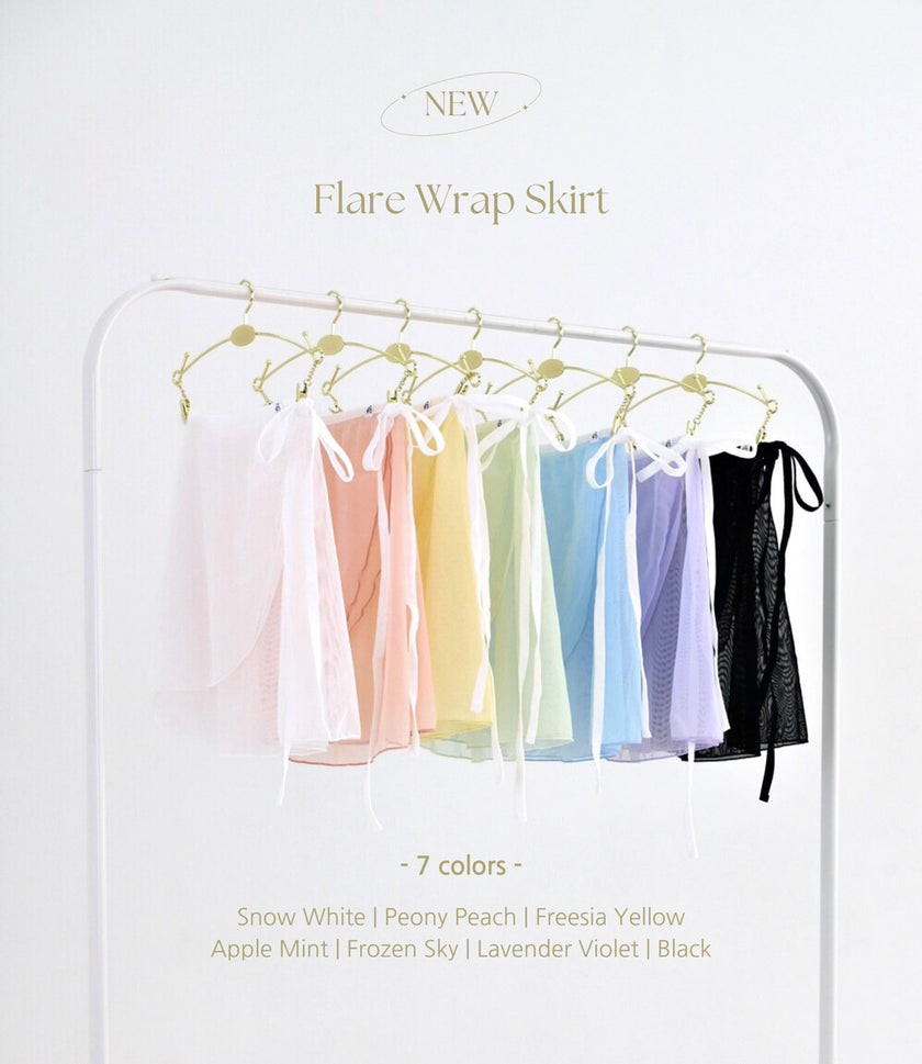 FORALL｜Flare Wrap Skirt（フレア ラップ スカート）