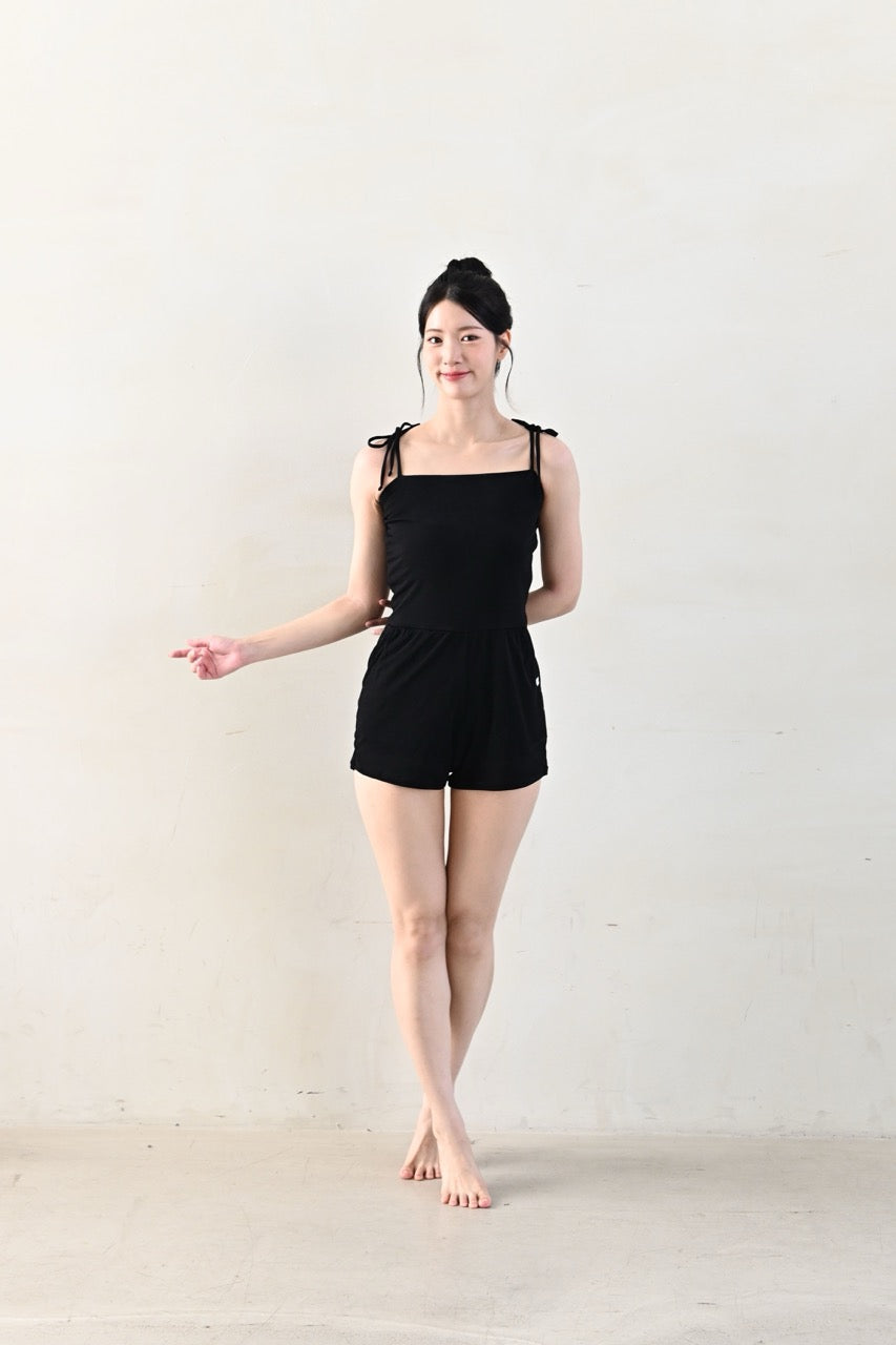 FORALL｜Shorts Fit Jumpsuit（ショートフィットジャンプスーツ）