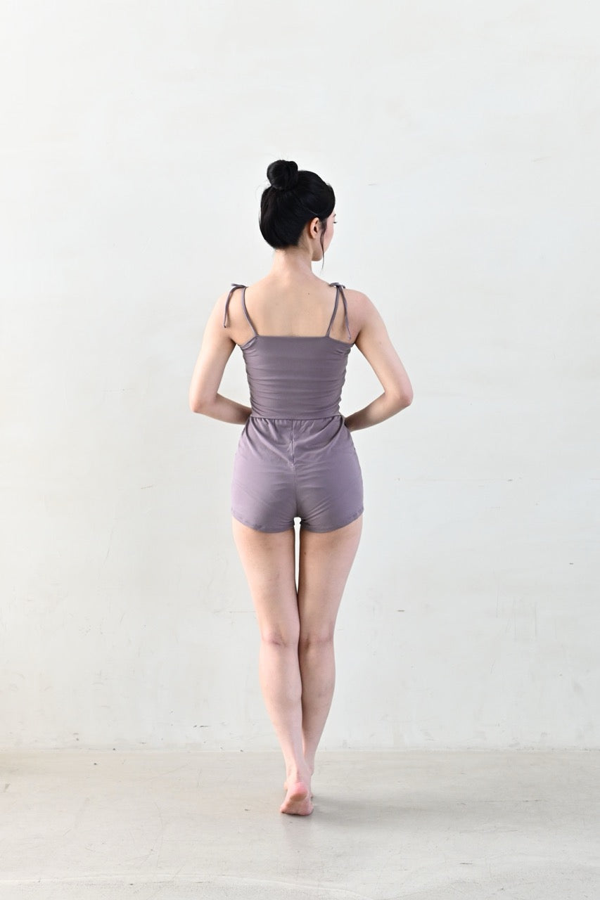 FORALL｜Shorts Fit Jumpsuit（ショートフィットジャンプスーツ）