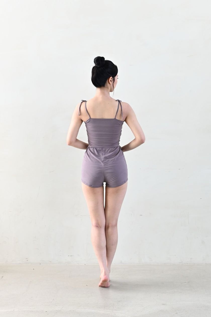 FORALL｜Shorts Fit Jumpsuit（ショートフィットジャンプスーツ）