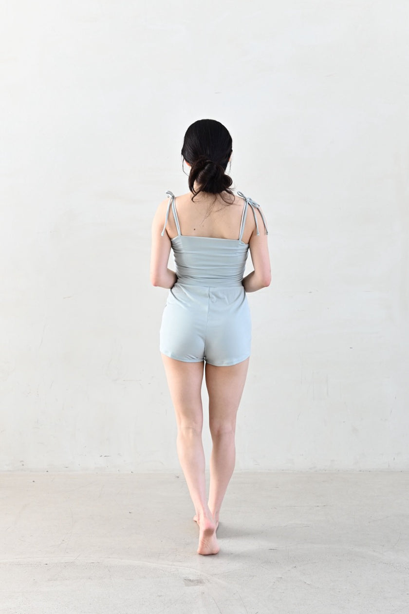 FORALL｜Shorts Fit Jumpsuit（ショートフィットジャンプスーツ）