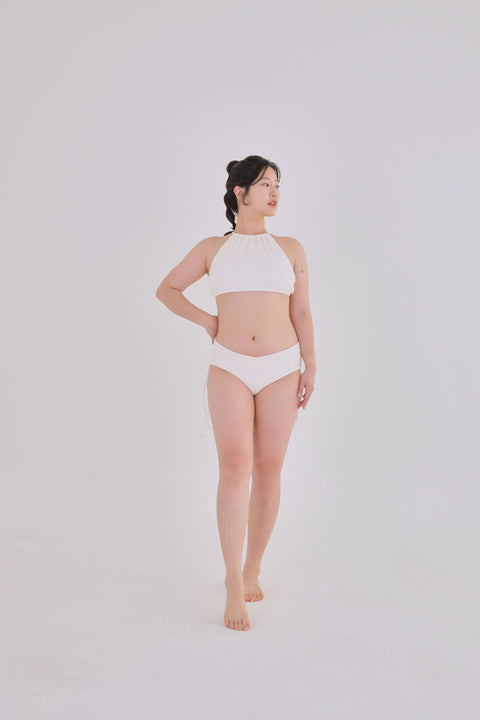 FORALL｜Knit Halter Top（ニット ホルター トップス｜ブラパッドなし）