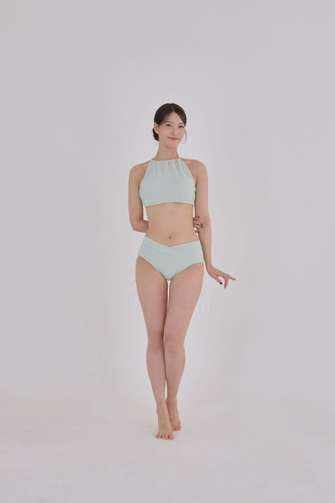 FORALL｜Knit Halter Top（ニット ホルター トップス｜ブラパッドなし）