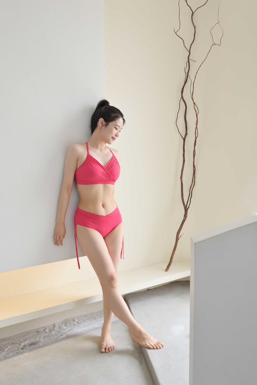 FORALL｜Shirring Wrap Top （シャーリング ラップ トップ）