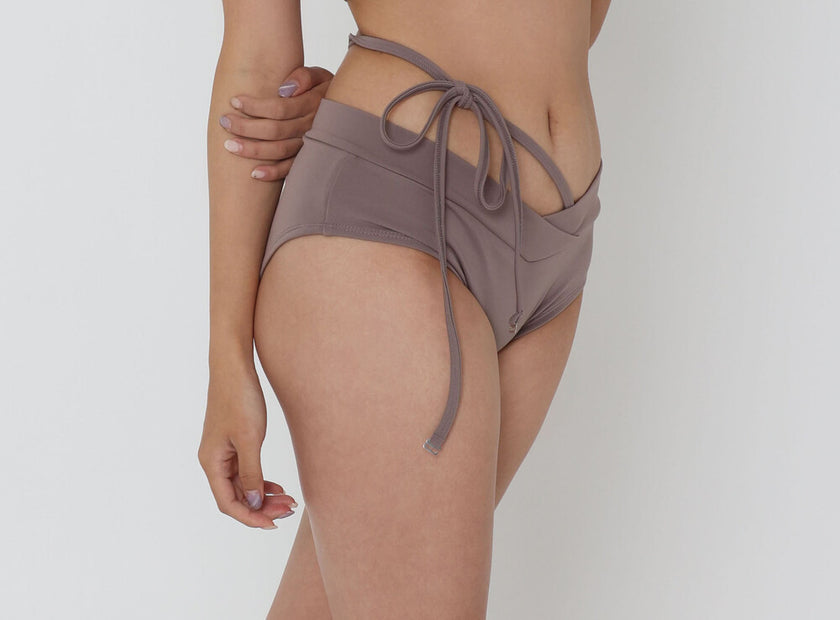 FORALL｜V-cut Low Pants-mute