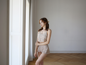 Lenique｜Frill lace set