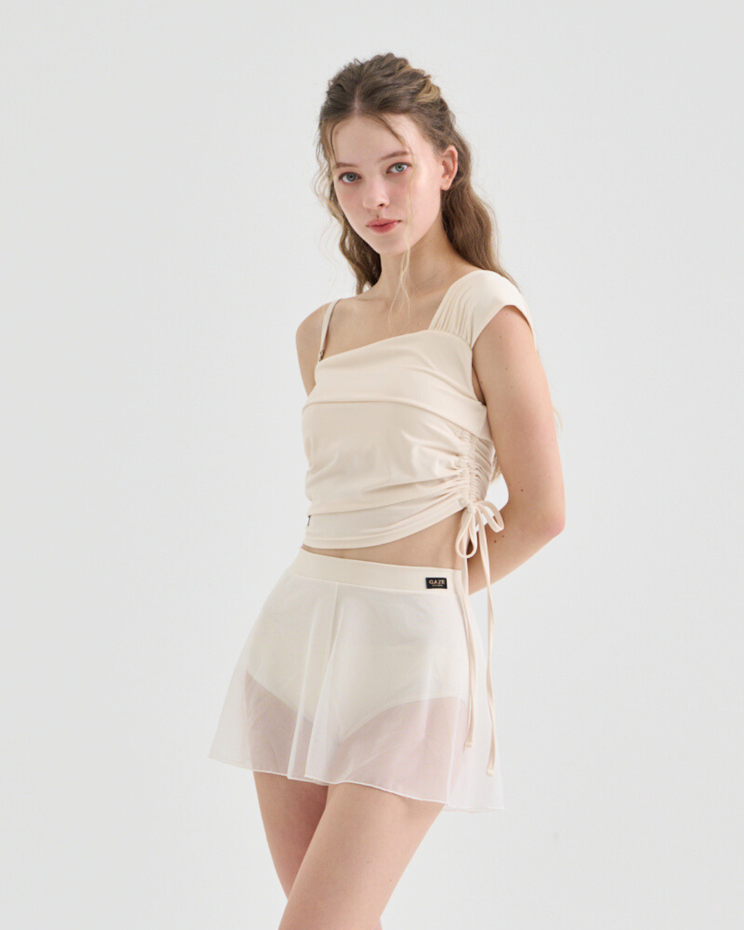 GAZE｜Lumiere Skirt-pants Set（ルミエール スカートパンツ セット）