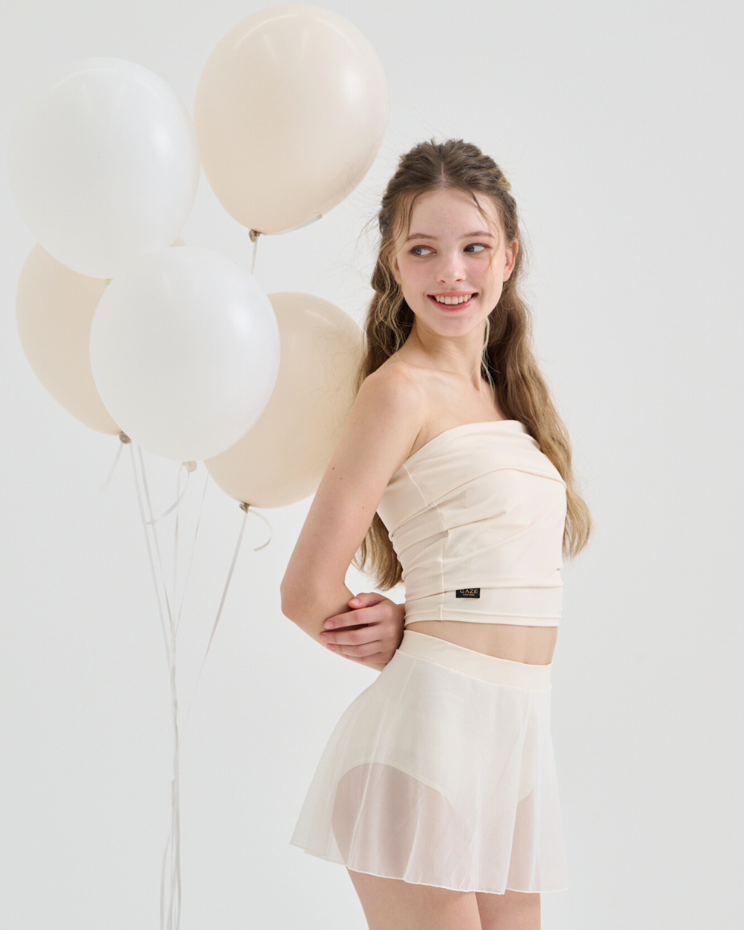 GAZE｜Lumiere Skirt-pants Set（ルミエール スカートパンツ セット）