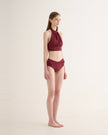 HOT HAN Sharon Halter Set ワイン 斜め