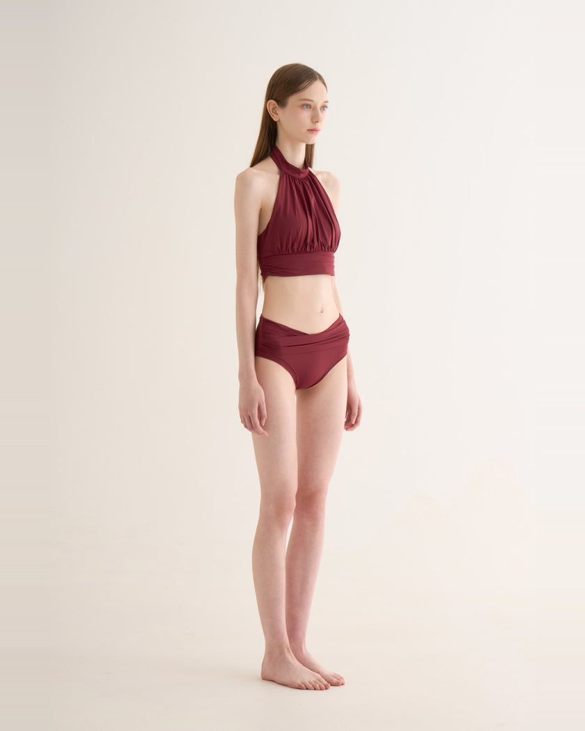 HOT HAN Sharon Halter Set ワイン 斜め
