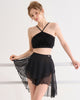 HOT HAN Pole Dance Skirt Long ブラック 正面
