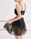 HOT HAN Pole Dance Skirt Long ブラック 横アップ
