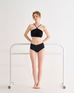 HOT HAN Swan Lace Set ブラック 全身