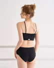 HOT HAN Swan Lace Set ブラック 後ろ