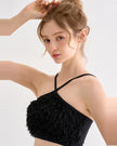 HOT HAN Swan Lace Set ブラック レース素材感