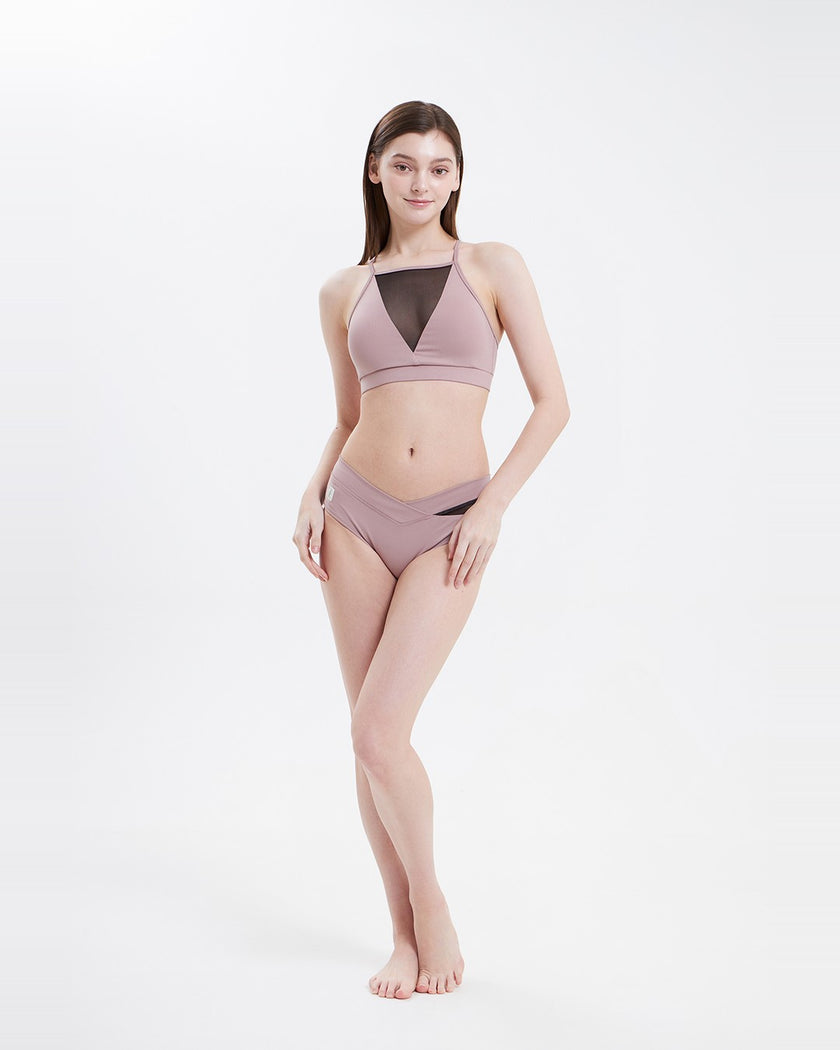 HOT HAN Veka Mesh Set ミューテッドピンク 全身