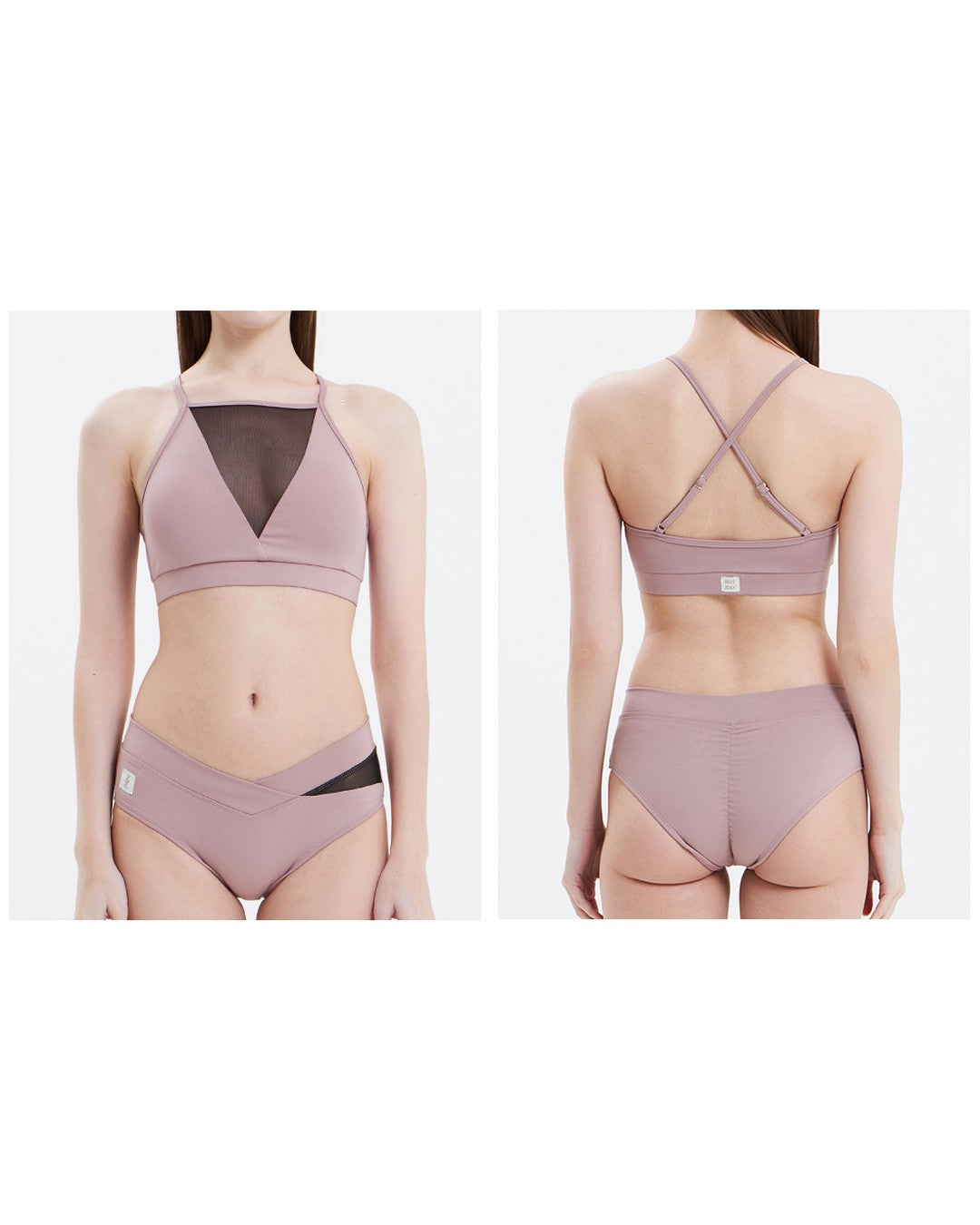 HOT HAN Veka Mesh Set ミューテッドピンク 前後